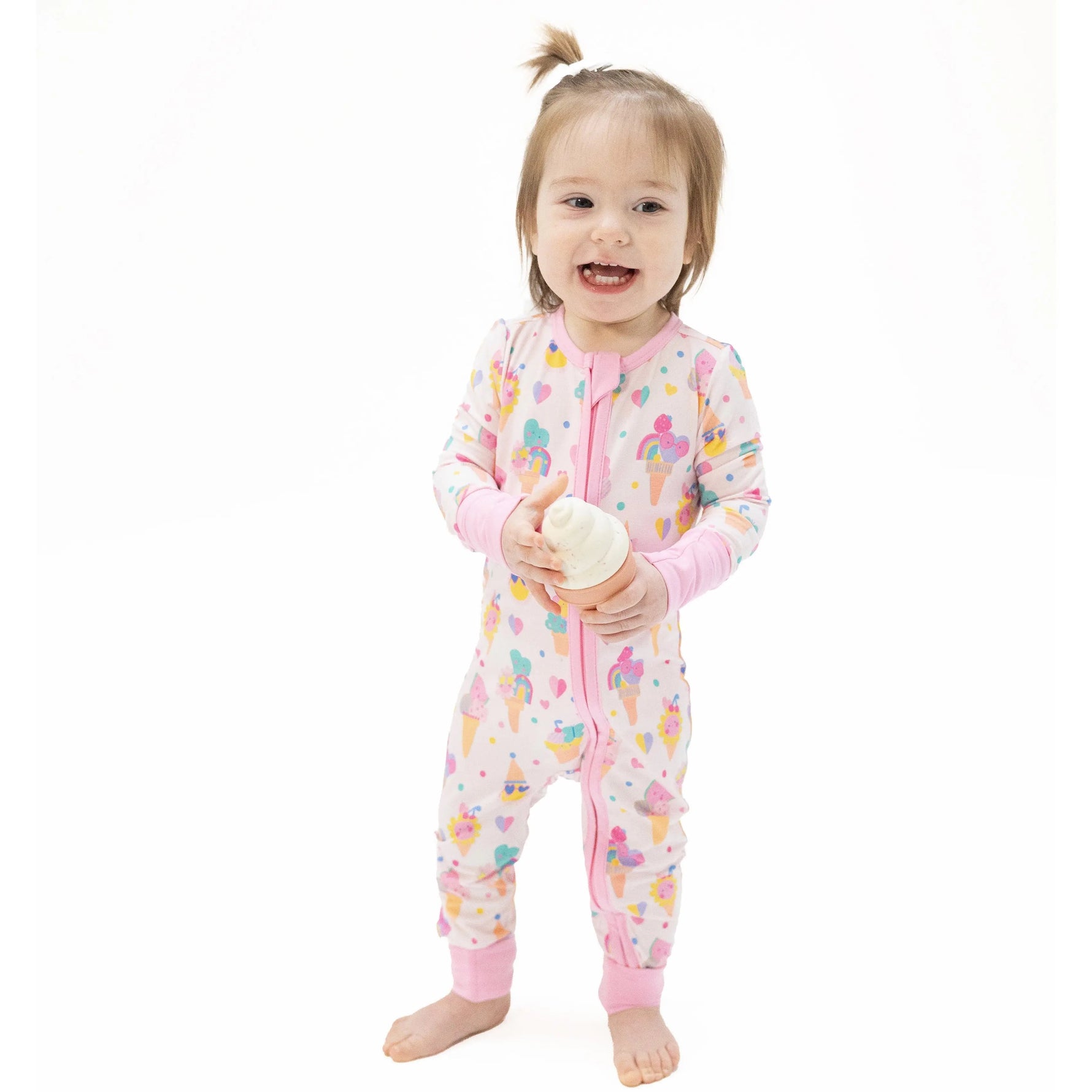 Angel Dear Ice Cream Fun Crew - Convertible Romper - 