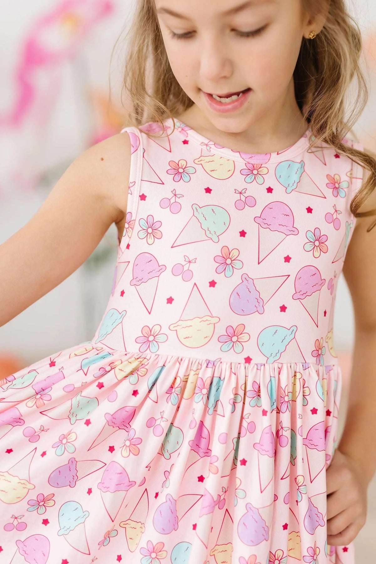 Mila & Rose ® Ice Cream & Shout Tank Twirl Dress - 