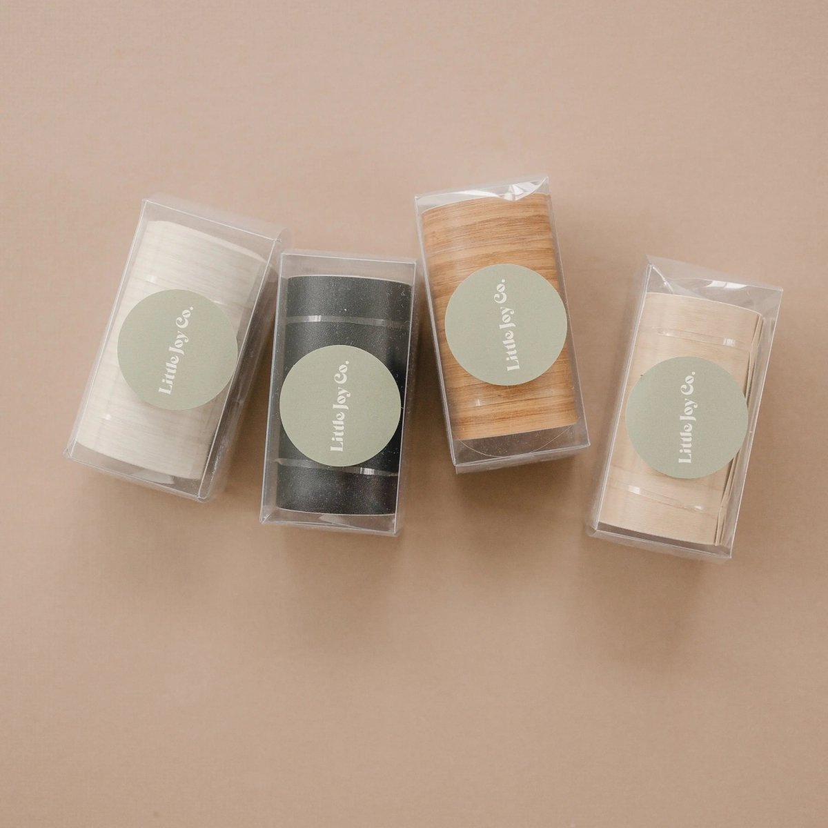 Little Joy Co. Ikea Antilop Leg Wraps 4 Pack Matte Black White Oak - Everetts Place Boutique - 