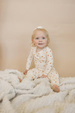 Organic Little Pumpkin 2pc Bamboo Pajamas - Toddler and Kids Fall PJs by Little Joy Co. at Everetts Place