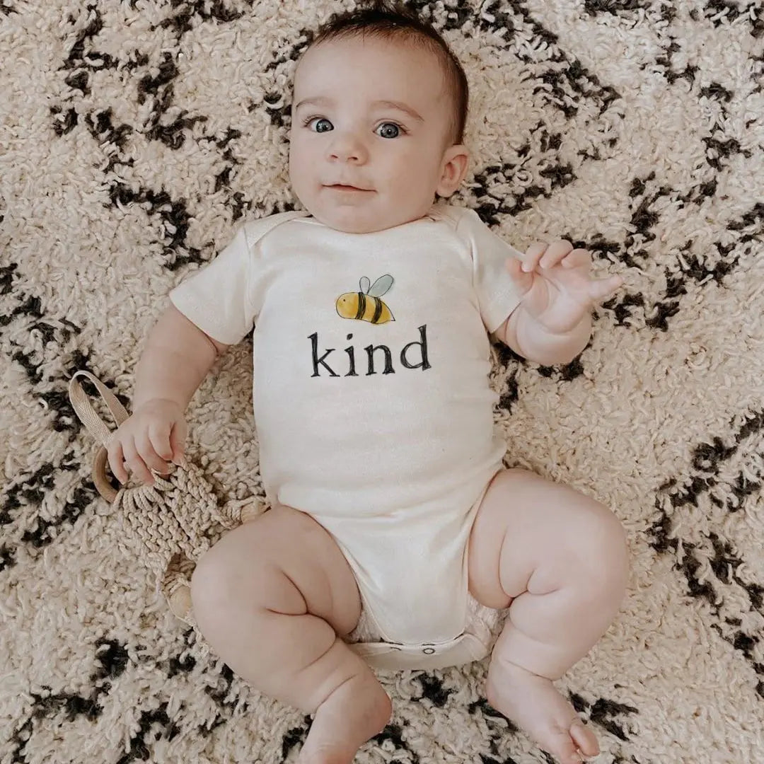Graphic Bodysuit Set Inspiring 5 Pack With Free Gift For Babies By Finn And Emma Finn + Emma 