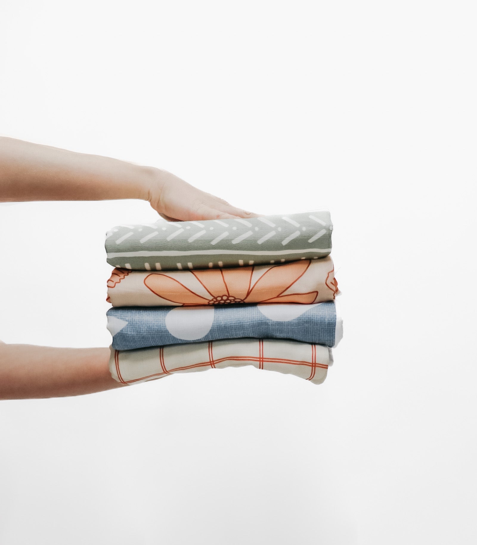 Droplet Deluxe Organic Muslin Baby Blanket Swaddle Cover Little Mae & Co Everetts Place: Online Boutique