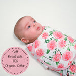 Live Life in Full Bloom Swaddle Sack by LollyBanks