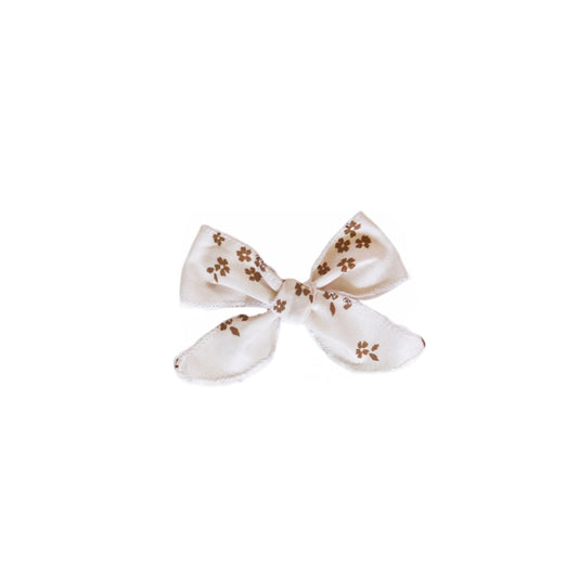 Sugar Mini Pinwheel Bow Floral Cotton Hair Accessory Little Mae & Co Everetts Place: Online Boutique 11.99
