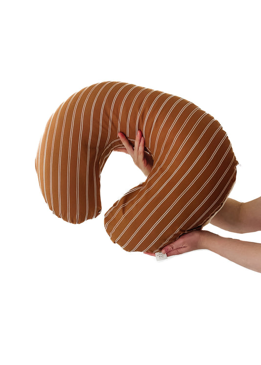 Sandstone Nursing Pillow Cover for Feeding and Tummy Time Little Mae & Co Everetts Place: Online Boutique