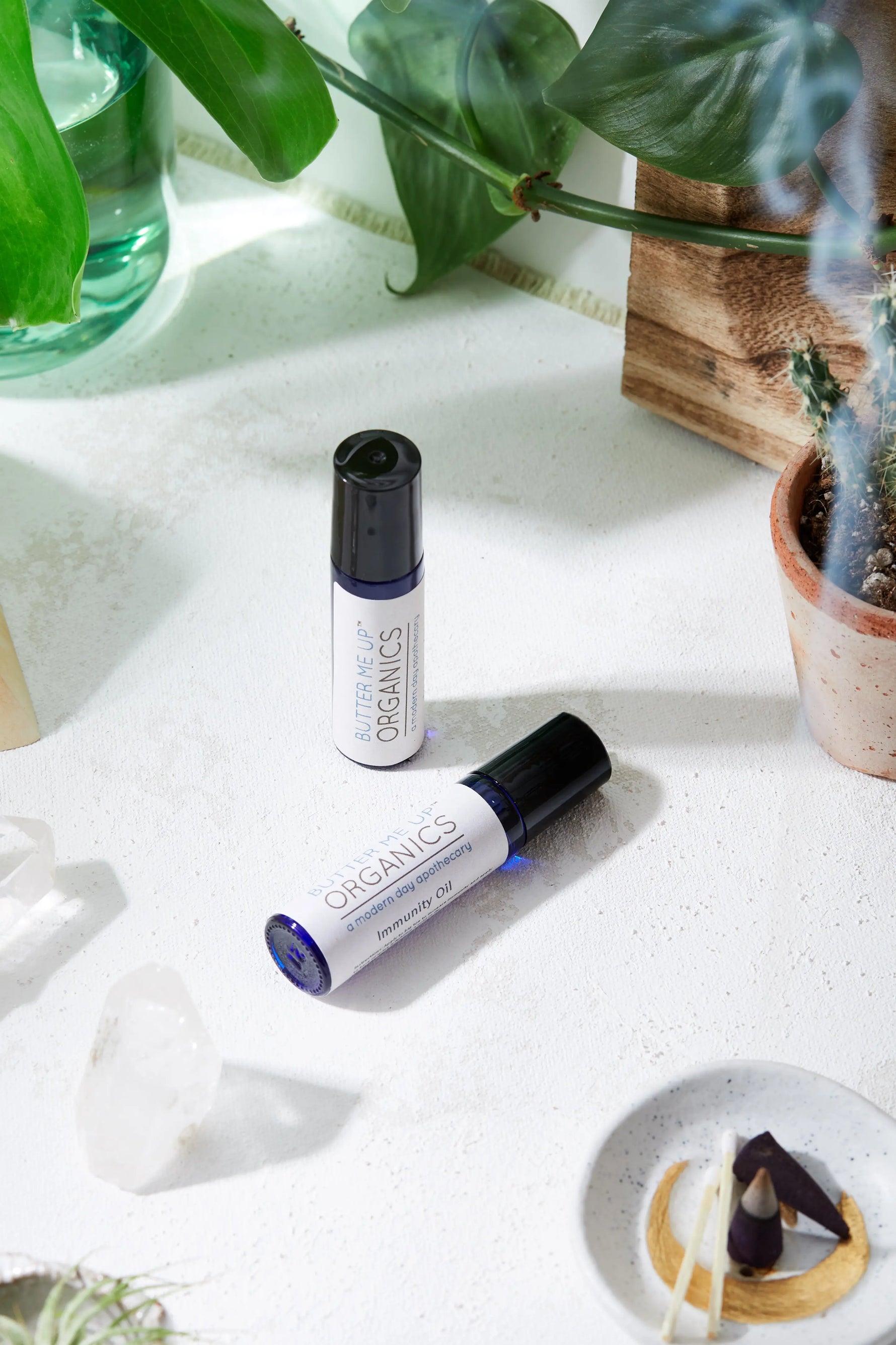 Butter Me Up Organics Natural Immunity Oil Blend with Immune Boosting Properties for Wellness Seekers - Health & Beauty > Personal Care > Cosmetics > Cosmetic Tools > Skin Care Tools > Skin Care Rollers Body