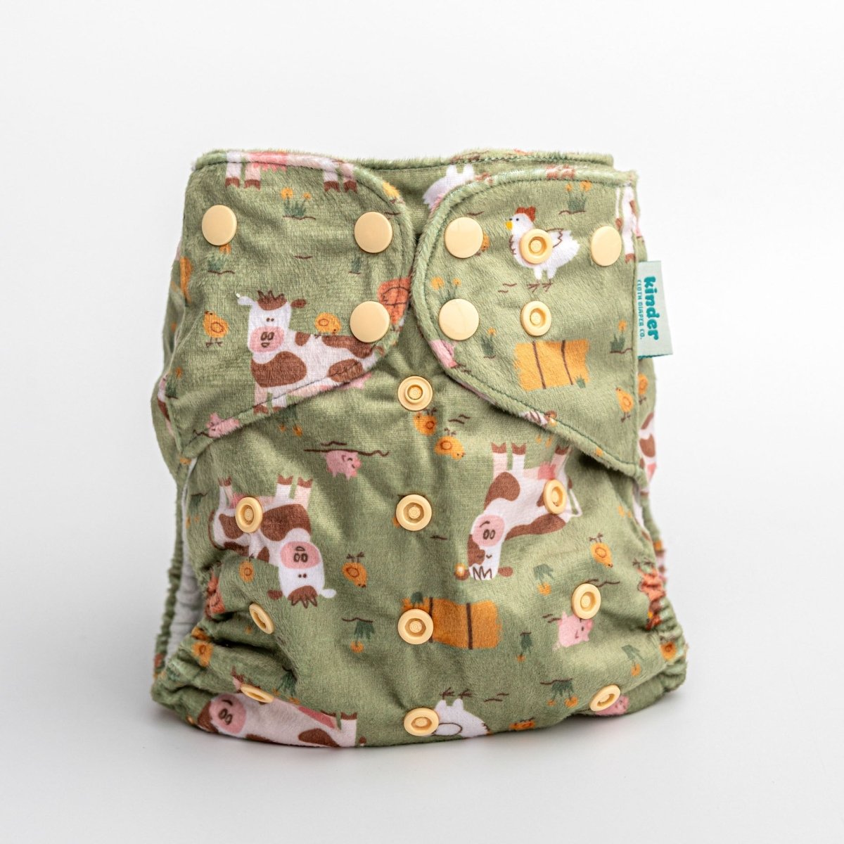 Patterned Lounger Pocket Cloth Diaper — Minky Fleece with Athletic Wicking Jersey - Everetts Place Boutique - Pocket Diaper