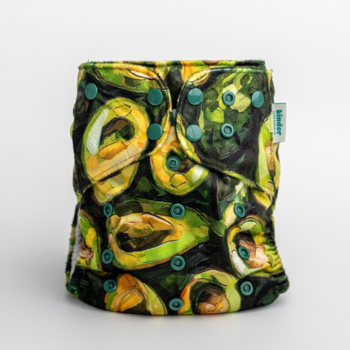 Patterned Lounger Pocket Cloth Diaper — Minky Fleece with Athletic Wicking Jersey - Everetts Place Boutique - Pocket Diaper