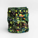 Patterned Lounger Pocket Cloth Diaper — Minky Fleece with Athletic Wicking Jersey - Everetts Place Boutique - Pocket Diaper
