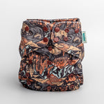 Patterned Lounger Pocket Cloth Diaper — Minky Fleece with Athletic Wicking Jersey - Everetts Place Boutique - Pocket Diaper