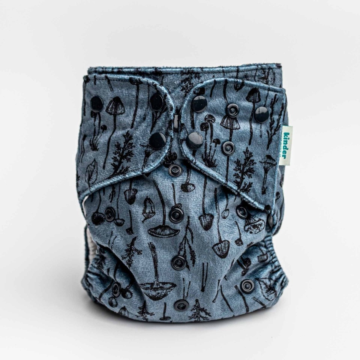Patterned Lounger Pocket Cloth Diaper — Minky Fleece with Athletic Wicking Jersey - Everetts Place Boutique - Pocket Diaper