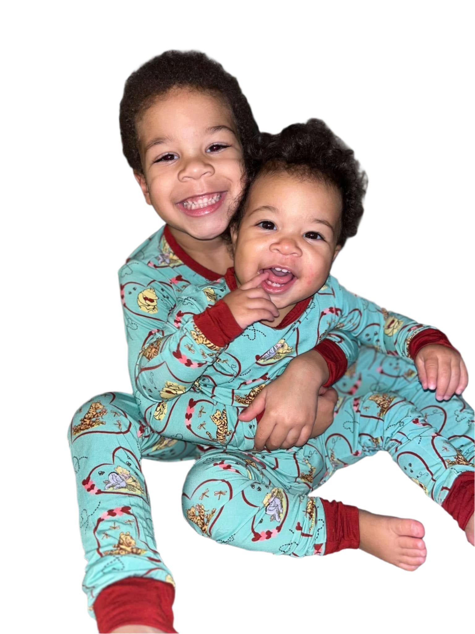 Dragonfly Dreams Bamboo In Love With Pooh 2 Piece Pajama Set