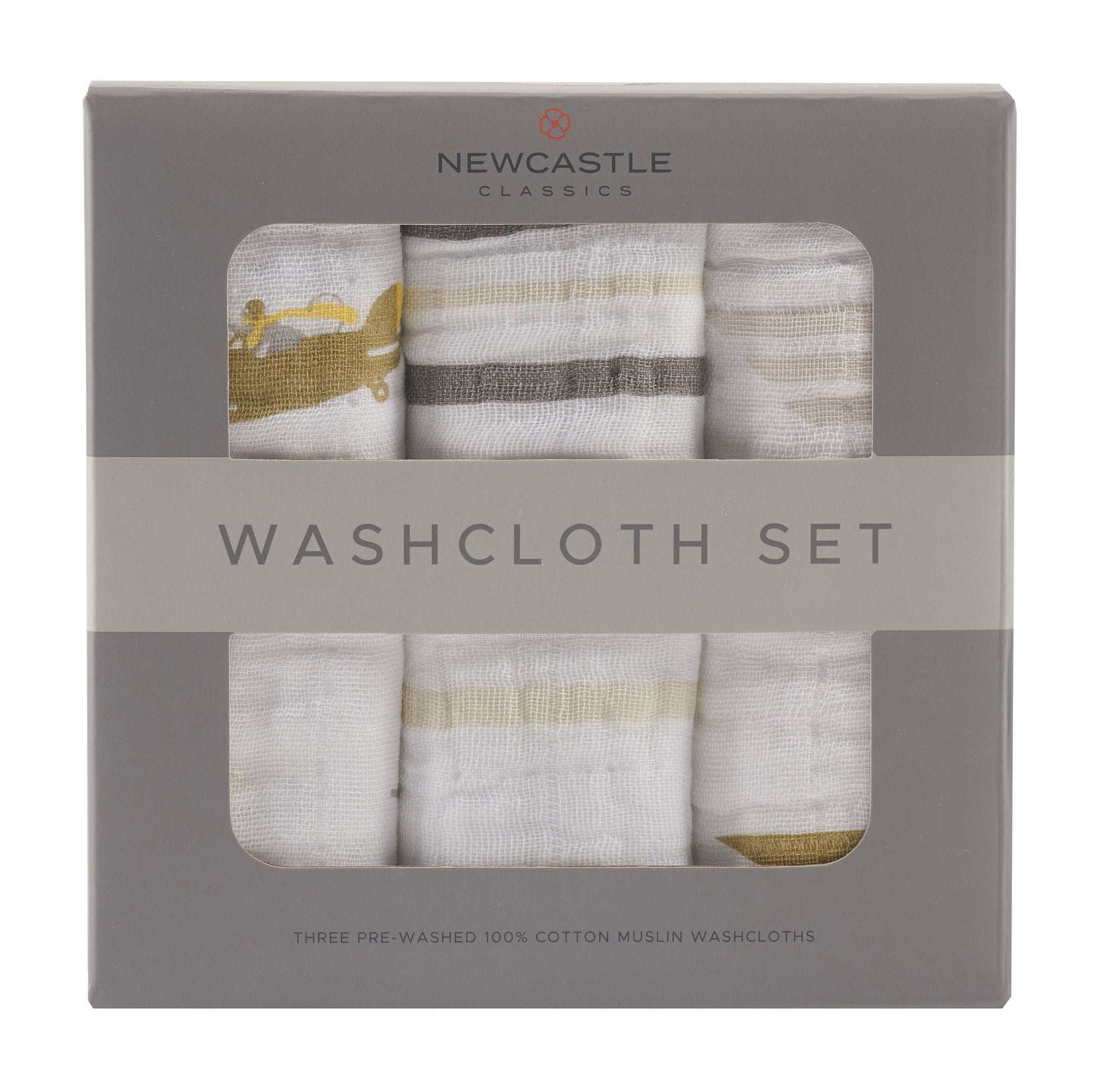 In The Sky Washcloth Set 3 Pack 100 Percent Plush Cotton Bath Essential Newcastle Classics