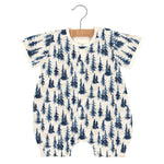 Indigo Forest Bamboo Newcastle Mini Romper - Baby & Toddler Clothing, One-piece garment, Pattern, Clothing | Everetts Place