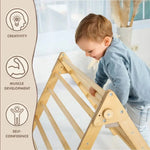 Goodevas Indoor Montessori Triangle Climbing Ladder for Toddlers Age 1 to 7 - Everetts Place Boutique - 