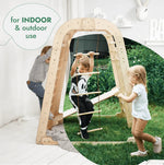Goodevas Indoor Playground for Children - 7in1 Playground + Swings Set + Slide Board + Art Set - 