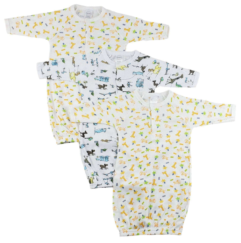 Infant Gowns - 3 Pack - Everetts Place: Online Boutique - Kids & Babies