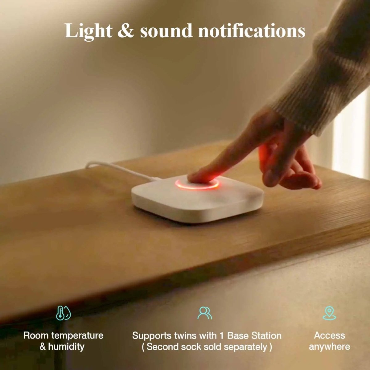 Sense - U Innovative Smart Sock Shoe with Long Range Comfort for Active Lifestyles - 