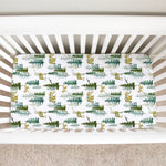Honey Lemonade Soft Fitted Crib Sheet In The Woods for Cozy Baby Nurseries -