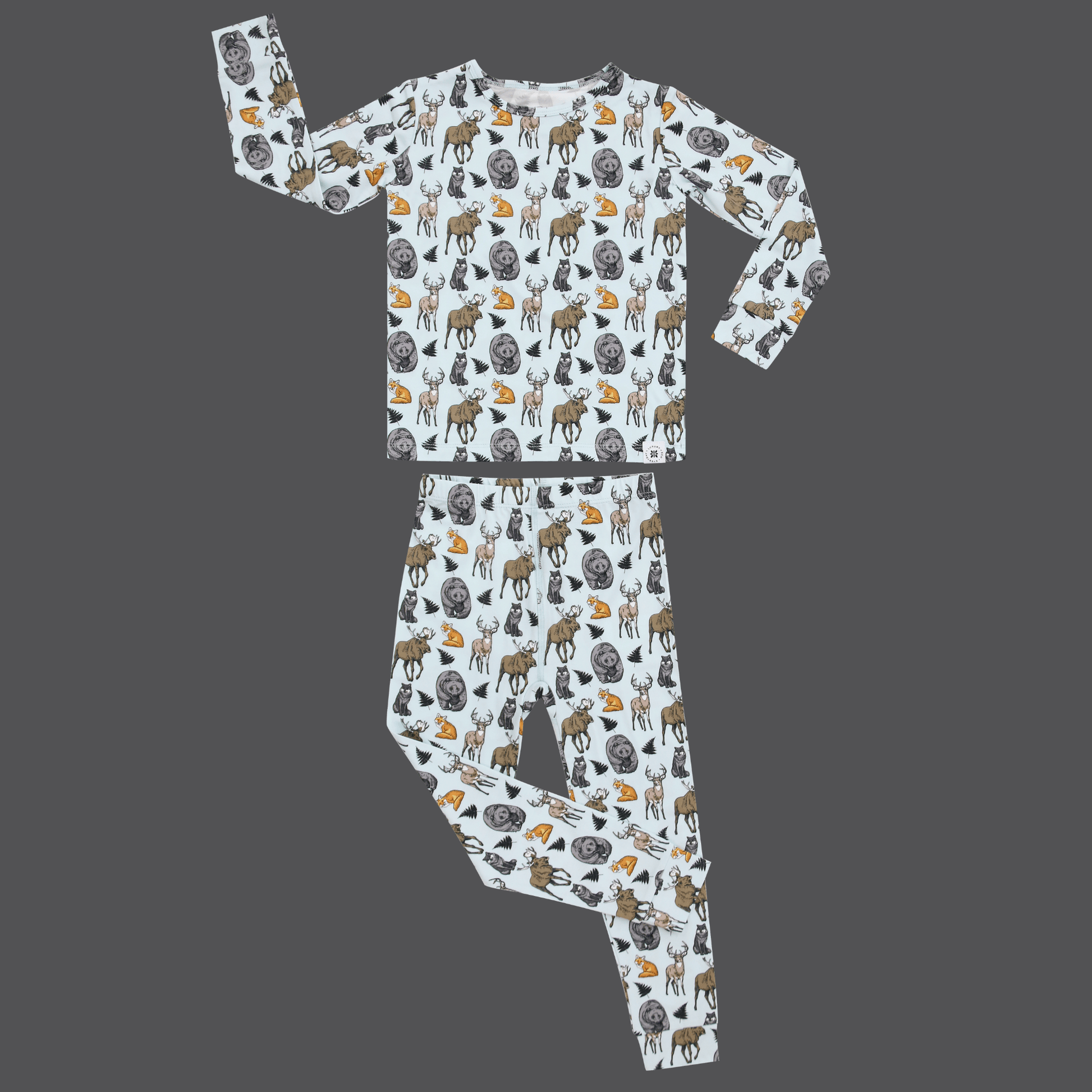 Into the Wild Big Kid Pajama Cozy Sleep Set for Kids Bamboo Sweet Bamboo Everetts Place: Online Boutique