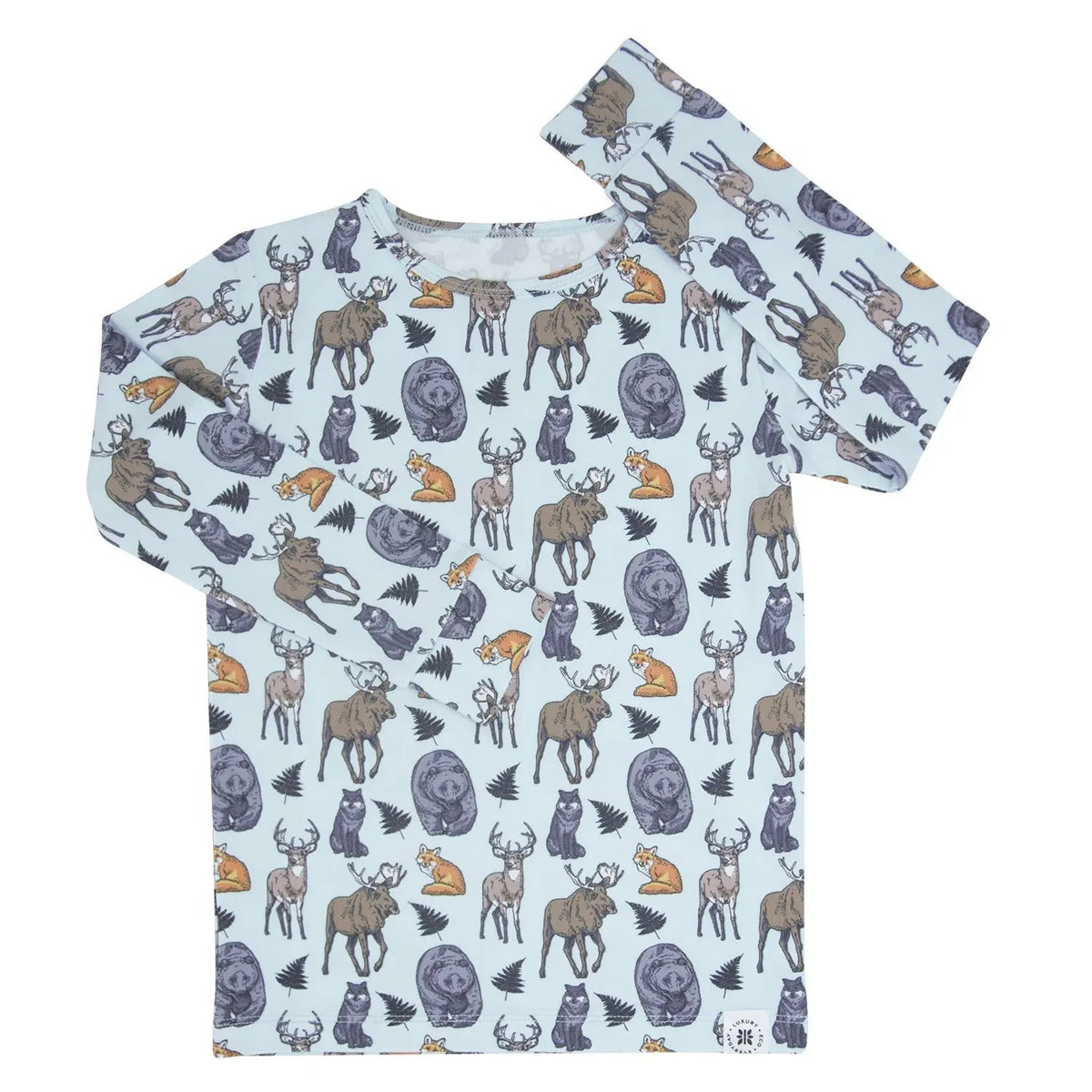 Sweet Bamboo Into the Wild Big Kid Pajama - 