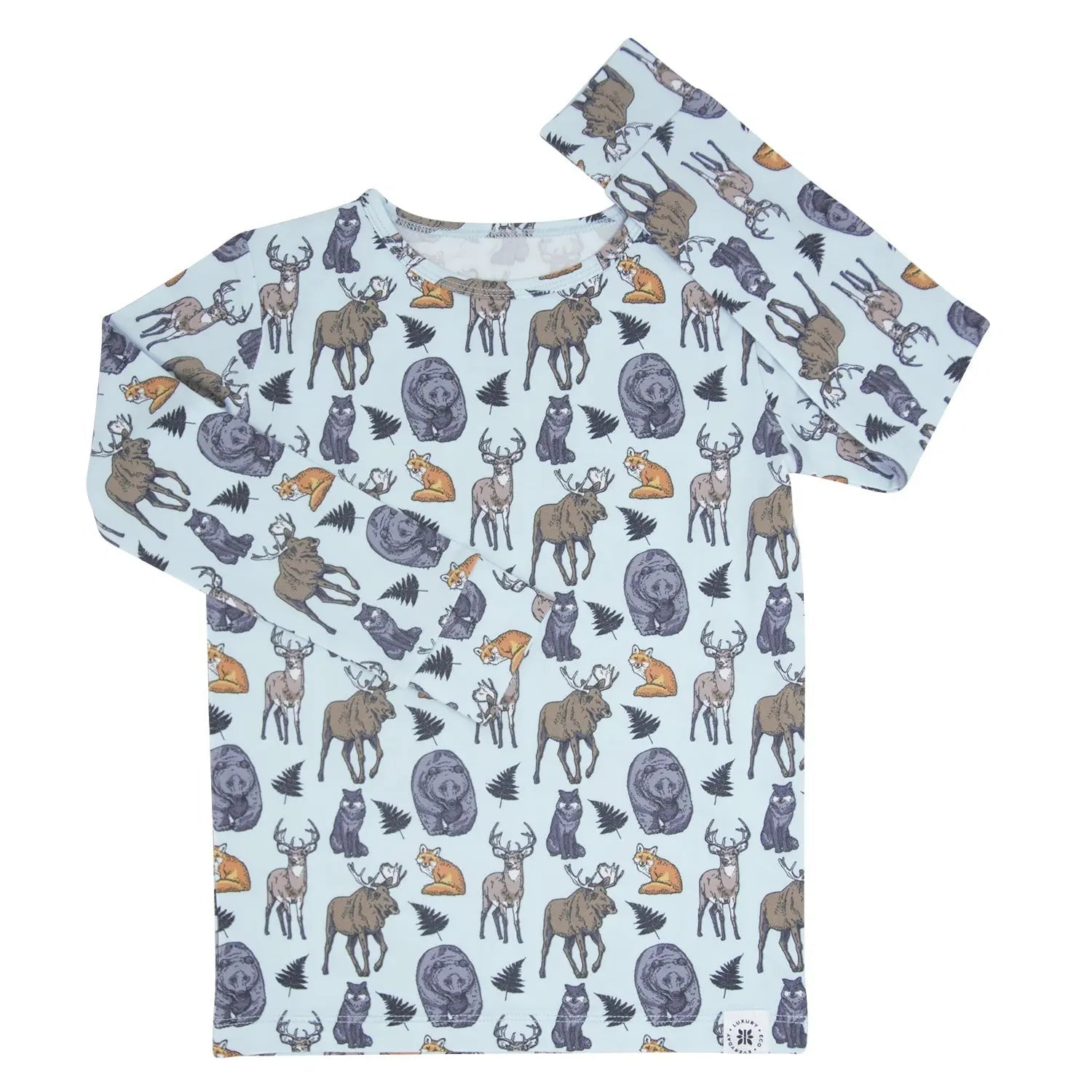 Sweet Bamboo Into the Wild Big Kid Pajama - 