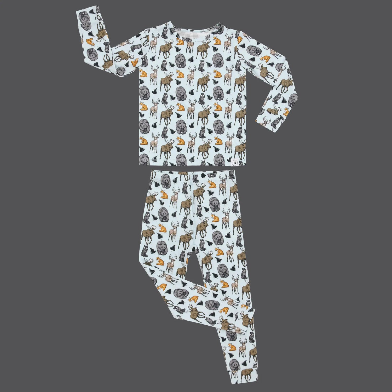 Sweet Bamboo Into the Wild Big Kid Pajama - 