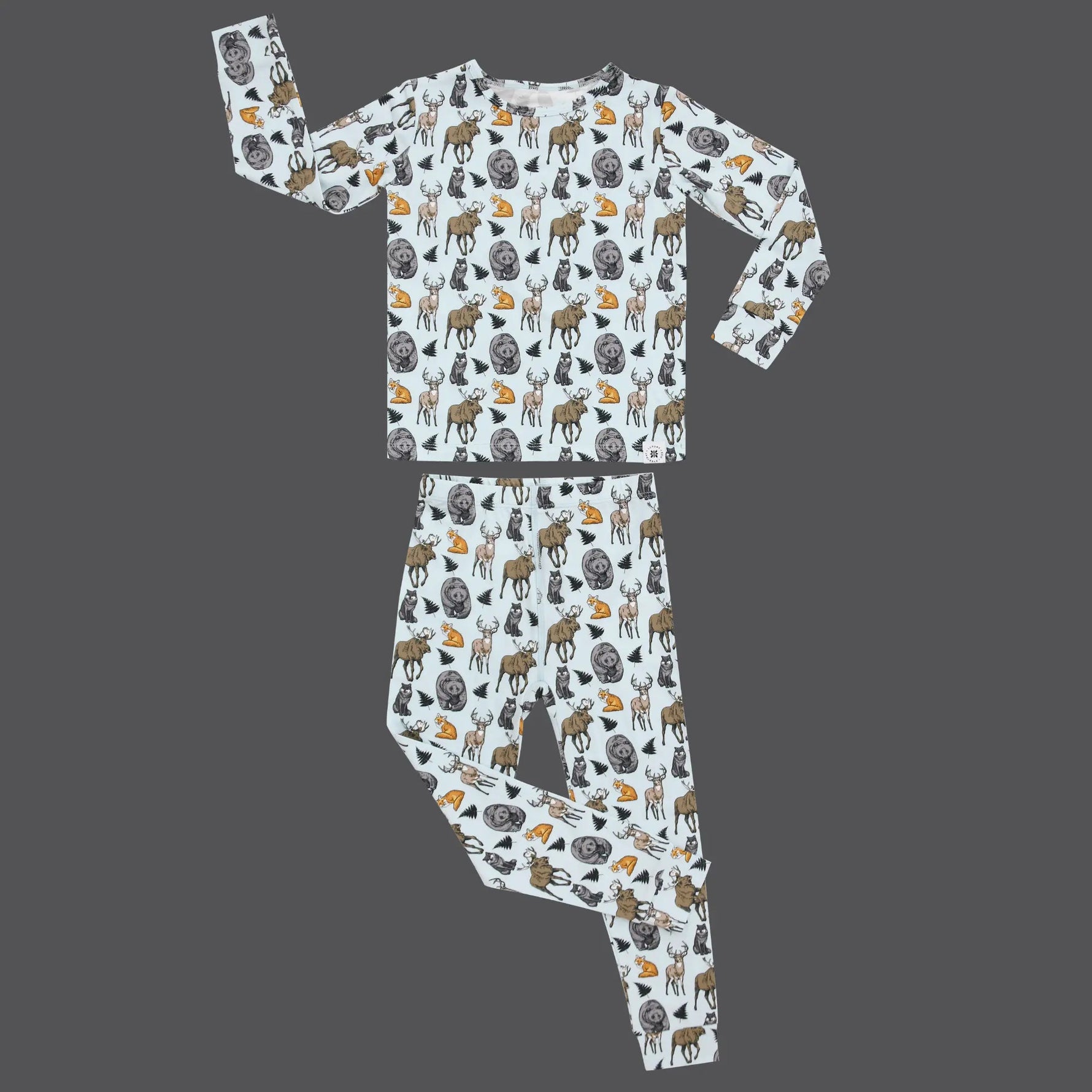 Sweet Bamboo Into the Wild Big Kid Pajama - 