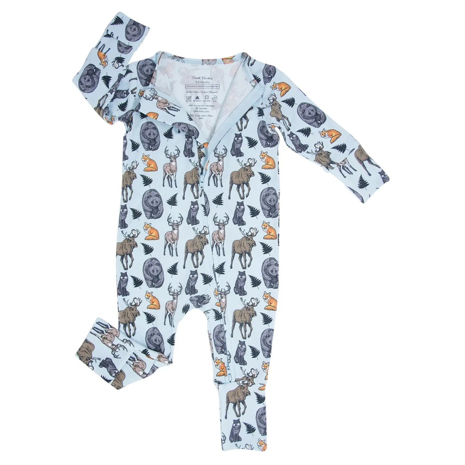 Sweet Bamboo Into the Wild Convertible Romper - 