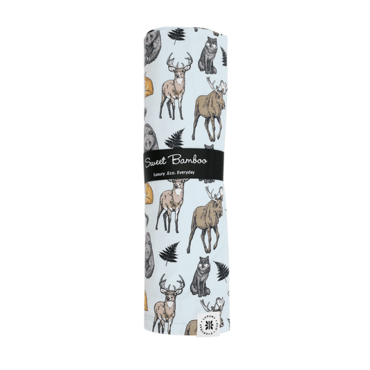 Into The Wild Swaddle Silky Soft Baby Blanket Luxury Sweet Bamboo Everetts Place: Online Boutique