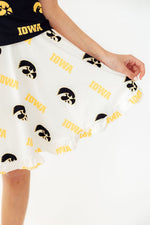 Mila & Rose ® Iowa White Tigerhawk Twirl Skort Everetts Place
