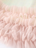 Rylee Faith Designs Iridescent Sequin Bow Ruffle Tulle Girls DressEveretts Place