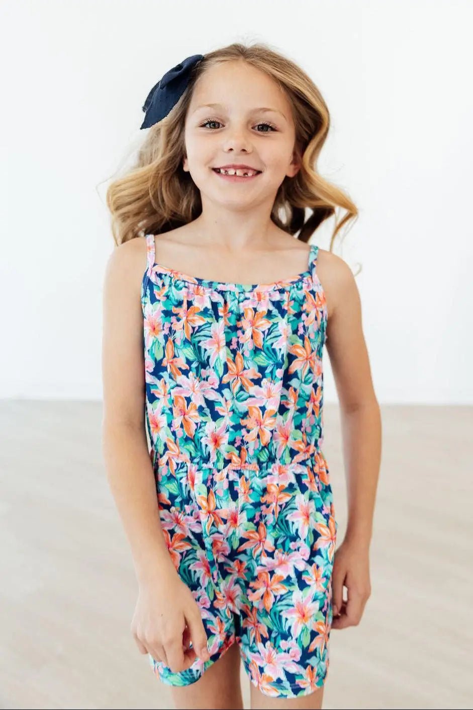 Mila & Rose ® Island Blossoms Strappy Play Romper - 