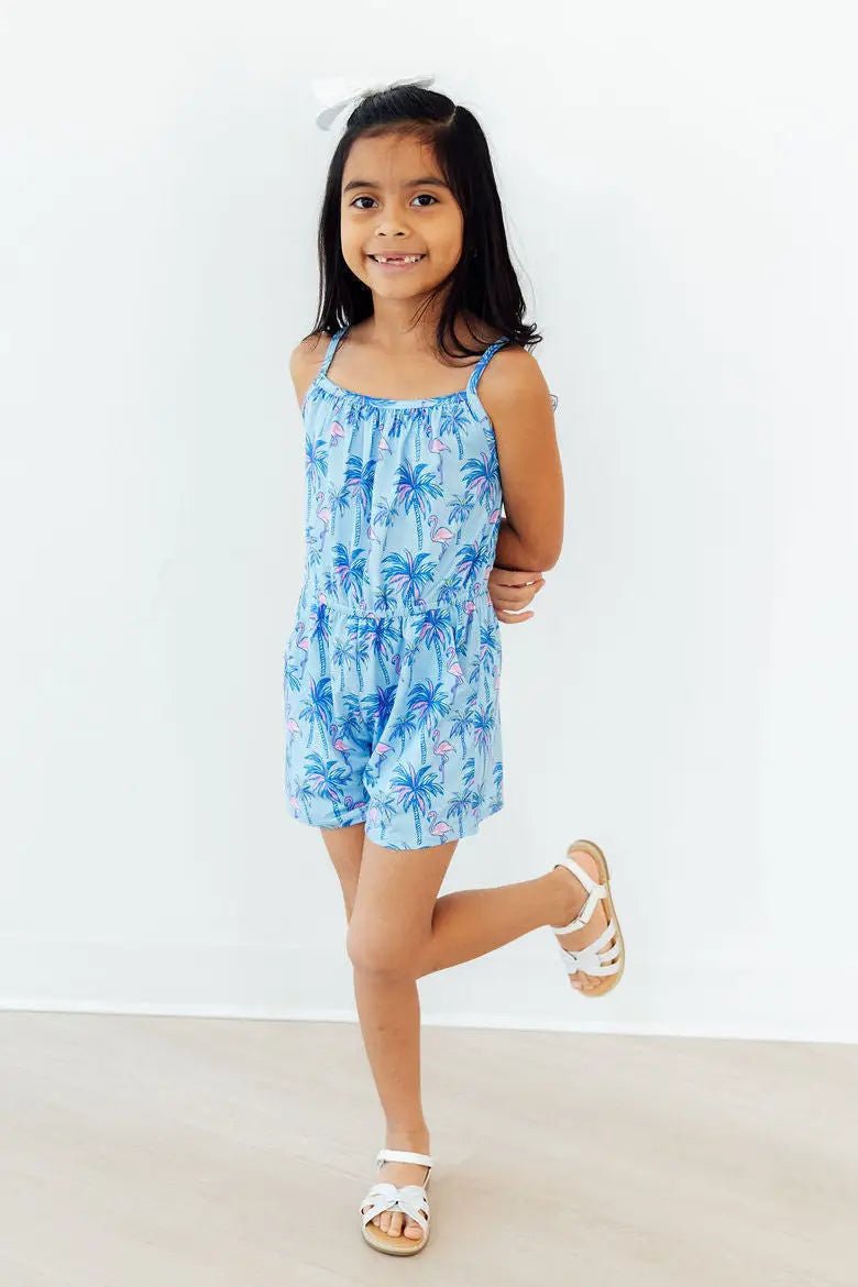 Mila & Rose ® Island Time Strappy Play Romper - 