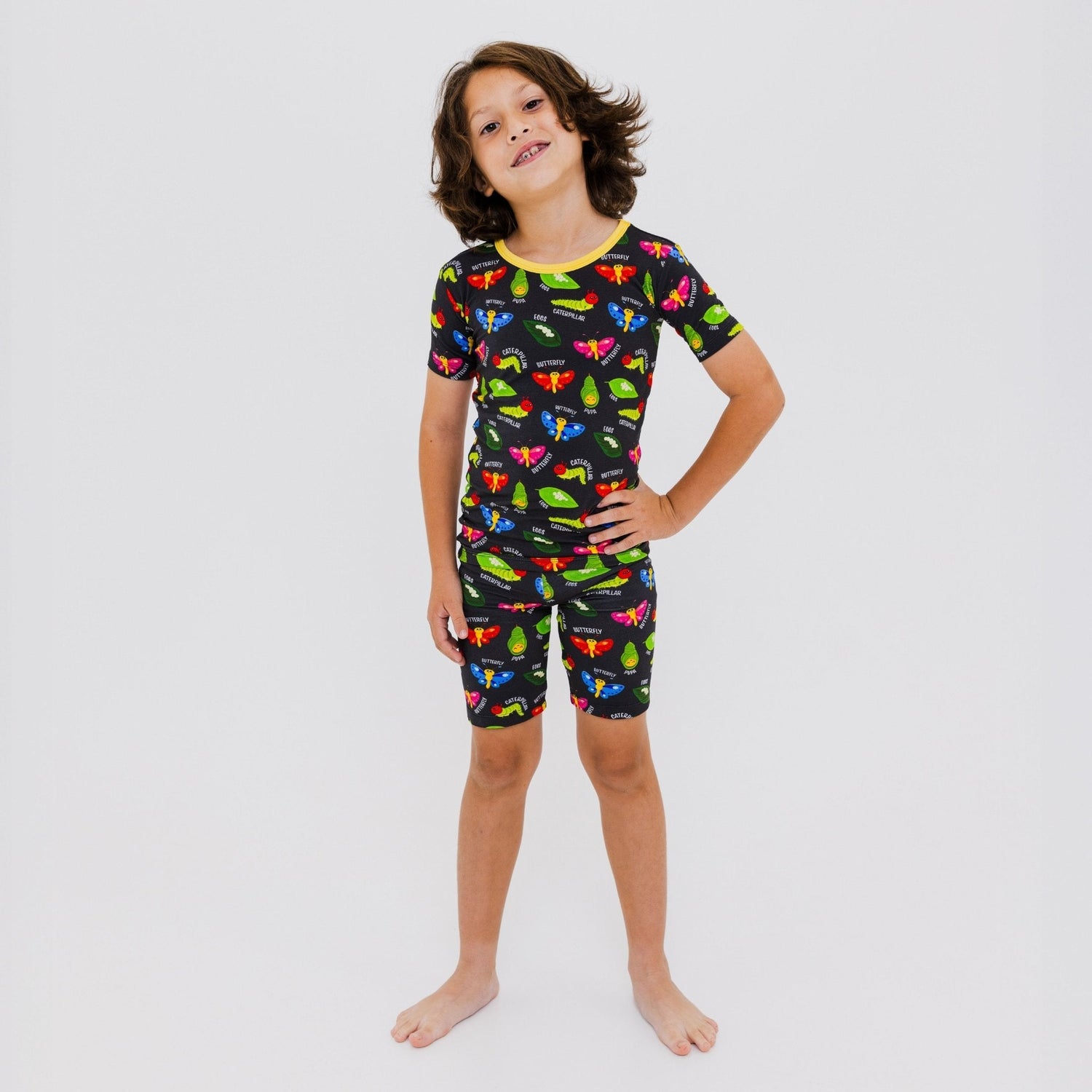 Bam & Stitch It's Morphing Time! Short Sleeve Pajamas - 