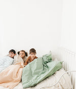 Little Mae & Co Ivy Gingham Quilted Toddler Blanket By Little Mae Co - Everetts Place Boutique - 