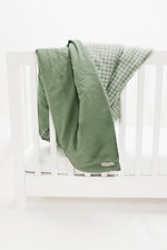 Little Mae & Co Ivy Gingham Quilted Toddler Blanket By Little Mae Co - Everetts Place Boutique - 