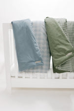 Little Mae & Co Ivy Gingham Quilted Toddler Blanket By Little Mae Co - Everetts Place Boutique - 