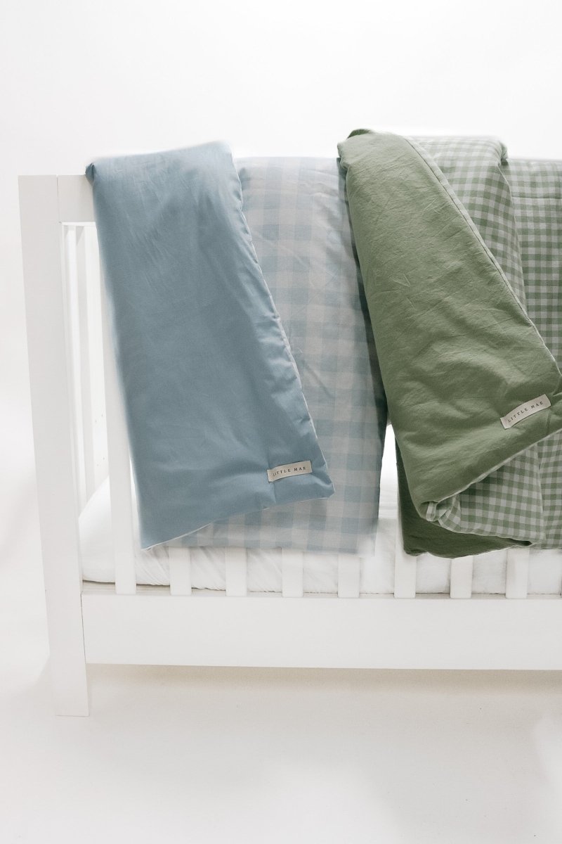 Little Mae & Co Ivy Gingham Quilted Toddler Blanket By Little Mae Co - Everetts Place Boutique - 