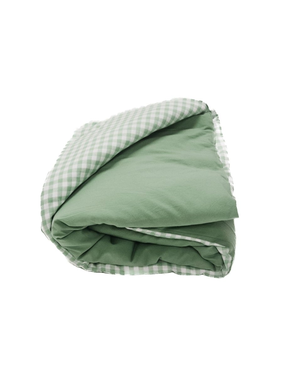 Little Mae & Co Ivy Gingham Quilted Toddler Blanket By Little Mae Co - Everetts Place Boutique - 