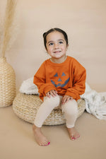 Little Joy Co. Jack O Lantern Oversized Crewneck Sweatshirt Little Joy Co - Everetts Place Boutique - 