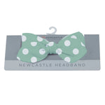 Newcastle Classics Jade Polka Dot Newcastle Headband - 