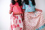 Cotton Little Girls Lehenga Two-Piece Set by Bestaroo