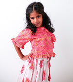 Cotton Two-Piece Set, Janya Lehenga by Bestaroo