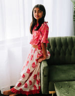 Cotton Two-Piece Set, Janya Lehenga by Bestaroo