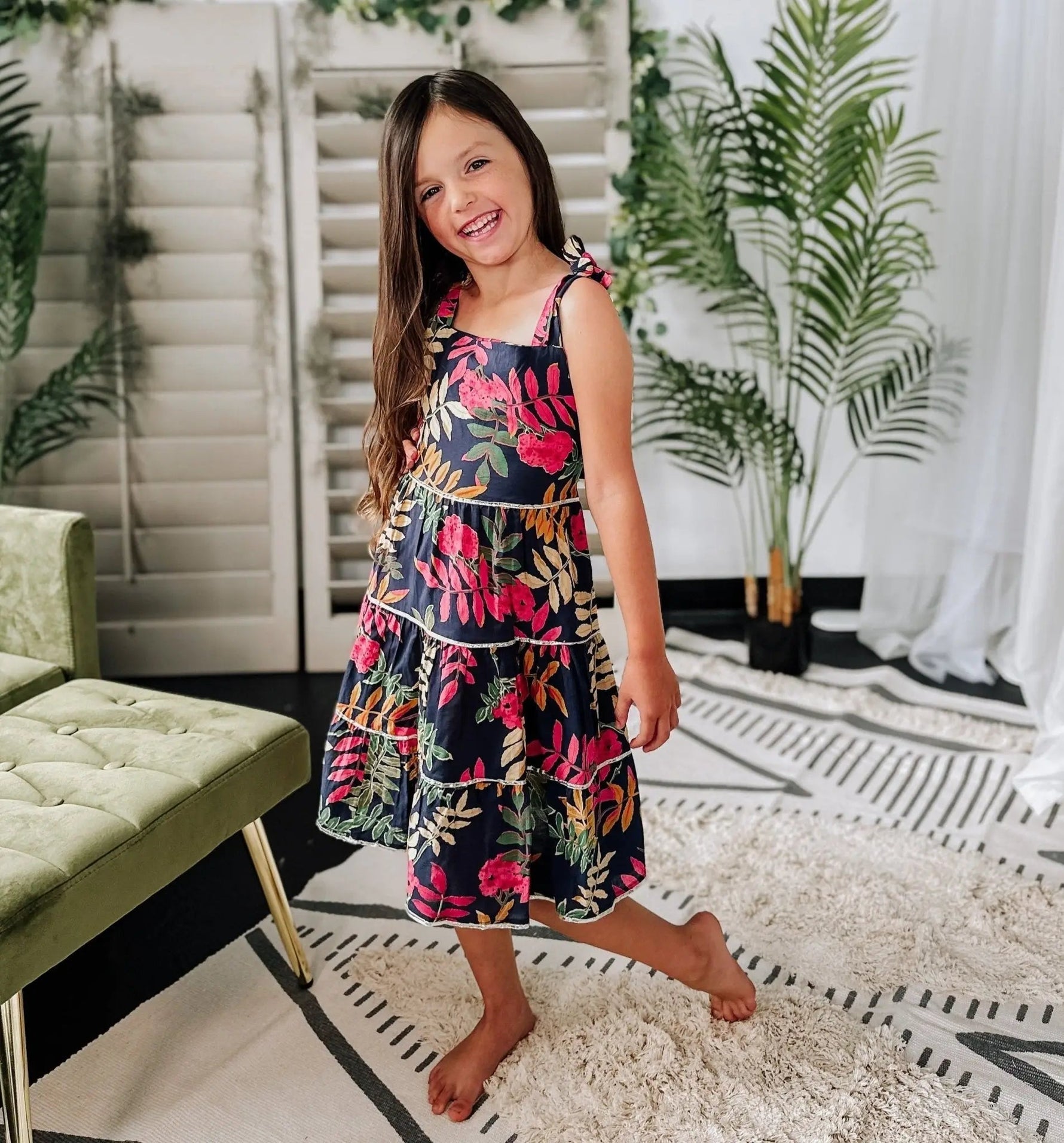 Bestaroo Jazmin Dress - Navy - 