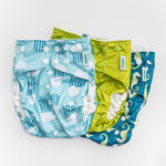 Reusable Swim Diapers with Athletic Wicking Jersey (7 - 60lbs) - Everetts Place Boutique - Swim Diaper