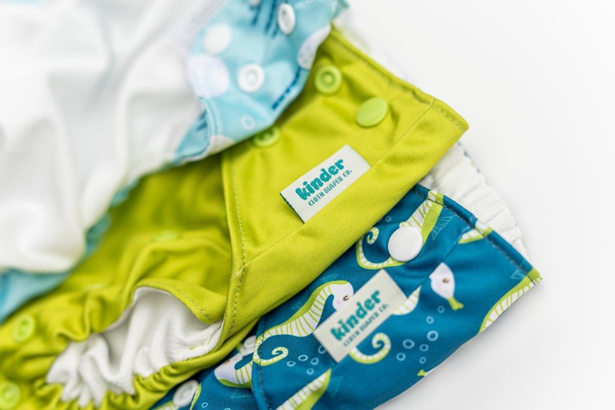Reusable Swim Diapers with Athletic Wicking Jersey (7 - 60lbs) - Everetts Place Boutique - Swim Diaper
