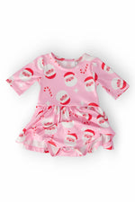 Mila & Rose ® Jingle Bells 3 To 4 Sleeve Twirl Bodysuit For Babies - 