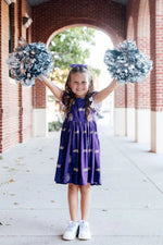 Mila & Rose ® JMU Purple Duke Dog Flutter Twirl Dress - 